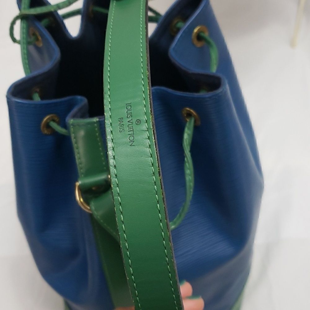 Louis Vuitton Noe MM Epi Leather Bucket bag Colorblock EUC - Picture 5 of 12